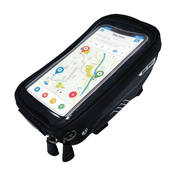 Borsa Portaoggetti da Manubrio Bicicletta 17x9x6 cm con Tasca Touchscreen per Smartphone prezzo