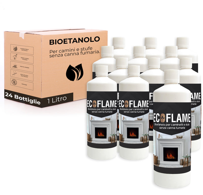 Bioetanolo 24 Litri Combustibile Ecologico per Camini Caminetti Biocamini –  acquista su Giordano Shop