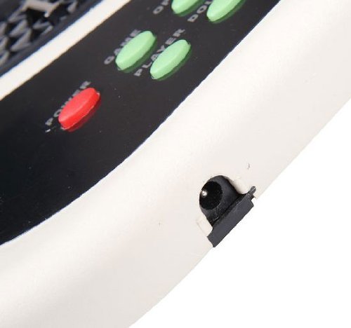 Bersaglio Elettronico Digitale 44x50x3,2 cm fino a 8 Giocatori con Schermo a LED Bianco-6