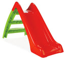 Scivolo per Bambini 60x123x73 cm Funny Slide Rosso e Verde-2
