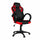 Sedia da Gaming Ergonomica 59x110/120x65 cm in Similpelle Nero/Rosso