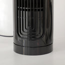 Ventilatore a Colonna Oscillante da Scrivania Ø11x32,5 cm 3 Velocità in ABS Nero-9
