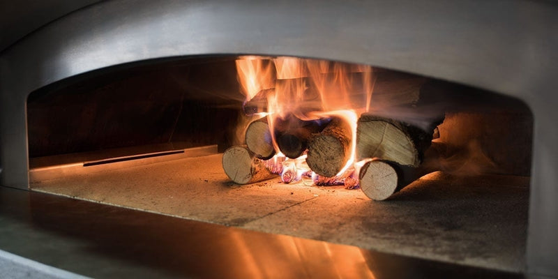 Copri Bruciatore e Paralegna Forno Pizza Stone Oven in Acciaio