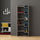 Libreria 60,5x22x162,5 cm Oppa tortora turchese