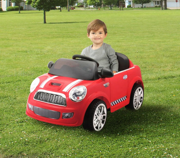 Macchina Elettrica per Bambini 12V Kidfun Mini Car Rossa-1