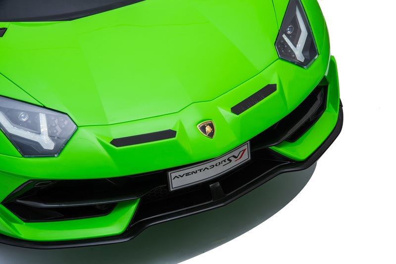 Macchina Elettrica per Bambini 12V Lamborghini Aventador Verde-8