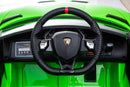 Macchina Elettrica per Bambini 12V Lamborghini Aventador Verde-10