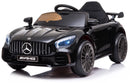 Macchina Elettrica per Bambini 12V con Licenza Mercedes GTR Small AMG Nera-1