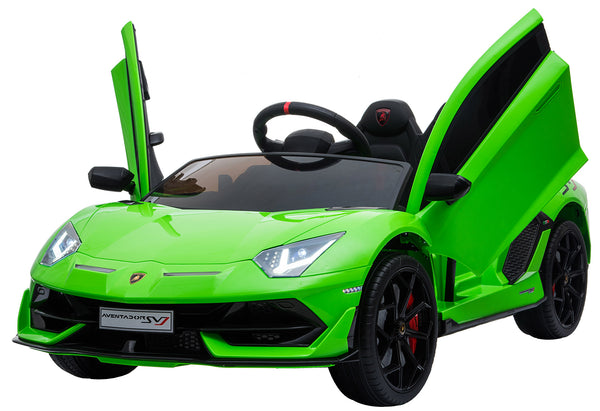 Macchina Elettrica per Bambini 12V con Licenza Lamborghini Aventador Verde prezzo