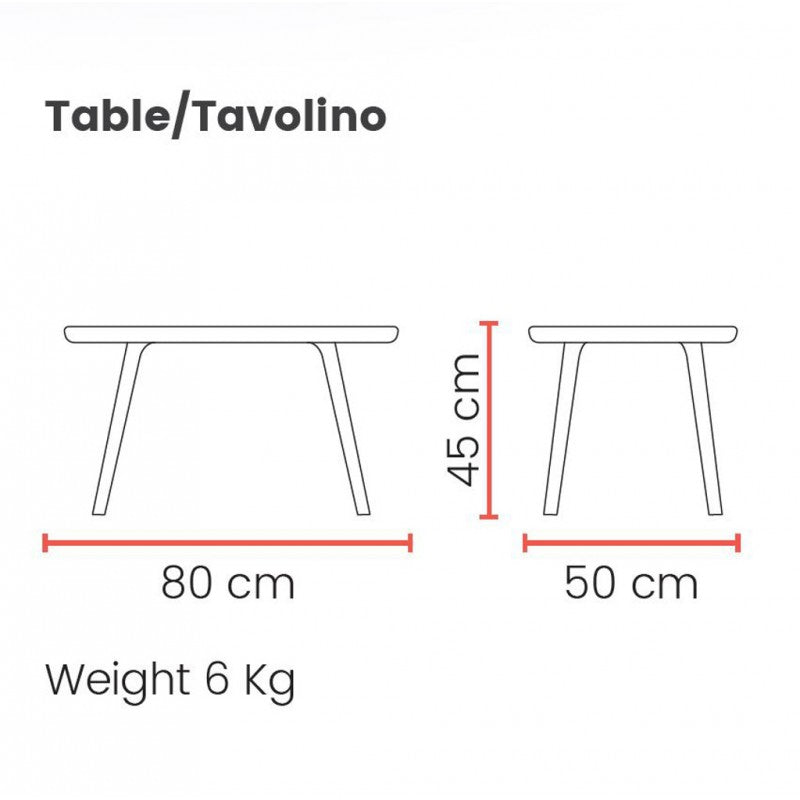 Set da Giardino Divano Poltrone e Tavolino in Polipropilene Vandi Grigio-10