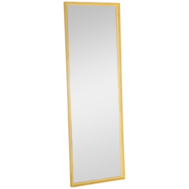 Specchio da Parete o Appoggio 53,5x163 cm in Legno di Pino-1