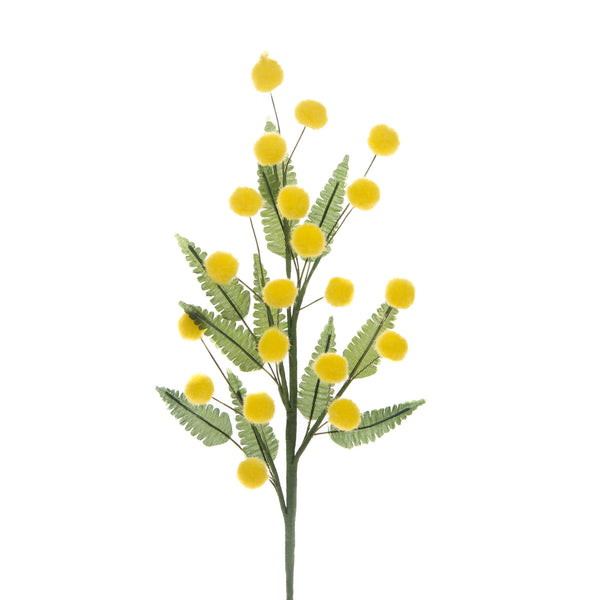 Set 12 Rami Artificiali di Mimose H 32 cm sconto