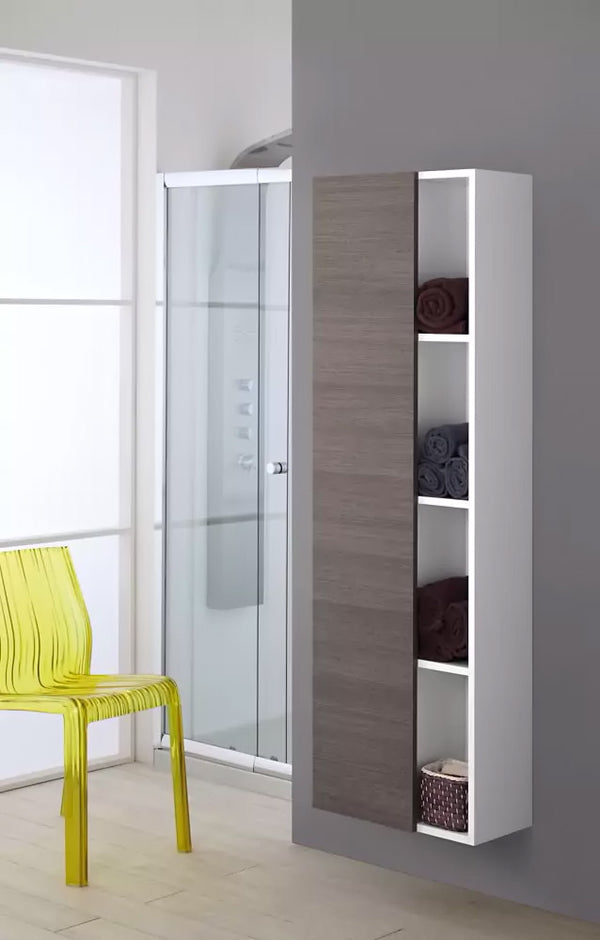 online Mobile da Bagno Pensile Sospeso 50x26x160 cm Rovere Scuro