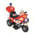 Moto Elettrica per Bambini 6V Police Rossa