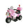 Moto Elettrica per Bambini 6V Police Rosa