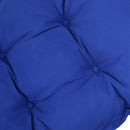 Cuscino per Panchina da Giardino 100x40 cm in Poliestere Blu-8
