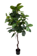 Pianta Artificiale Real Touch Rubber Ficus 210 cm con Vaso-1