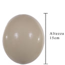 Uovo di Struzzo Naturale H 15 cm-2