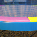 Copertura Tappeto Elastico  Pieghevole e Portatile Ø366x30 cm in Plastica PE e Schiuma Multicolore-8