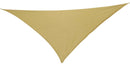 Tenda a Vela Ombreggiante Triangolare 500x500x500 cm in Poliestere 160 Gr/Mq Bauer Ecrù-2