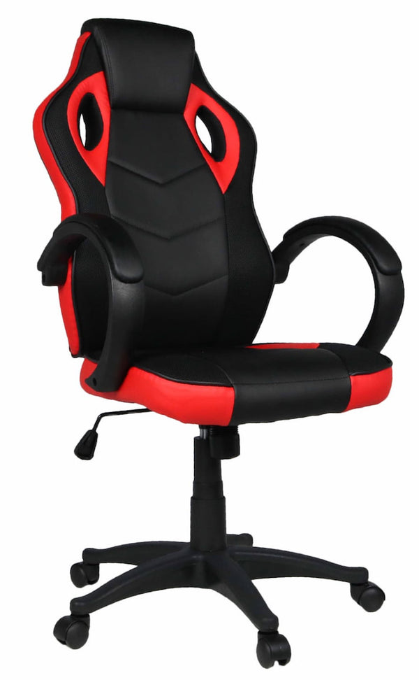 Sedia Gaming 59x120 cm in Similpelle Rosso online