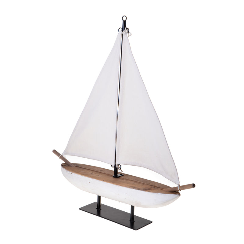 Modellino Barca a Vela 53x105 H 58 cm -1