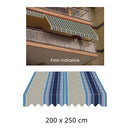 Tenda da Sole a Caduta 2x2,5m Tessuto in Poliestere Disegno P4032-2