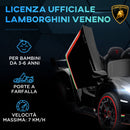 Macchina Elettrica per Bambini 12V con Licenza Lamborghini Veneno Nero-4