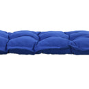 Cuscino per Panchina da Giardino 100x40 cm in Poliestere Blu-9
