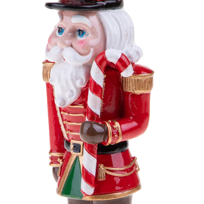 Carillon Soldato Schiaccianoci di Natale 22 cm-4