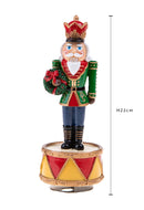 Carillon Soldato Schiaccianoci di Natale 22 cm-5