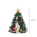 Albero di Natale con musica e movimento 16,5 cm in Resina-6