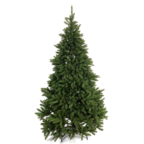 sconto Albero di Natale Artificiale H168 cm Abete Appennino con 1107 Tips Verde