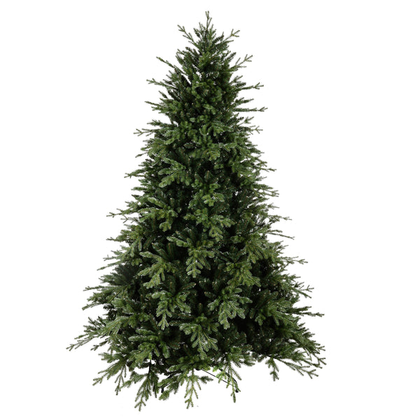 sconto Albero di Natale Artificiale H198 cm Abete Monterosa con 3479 Tips Verde
